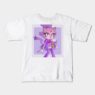 Blaze the Cat Kids T-Shirt